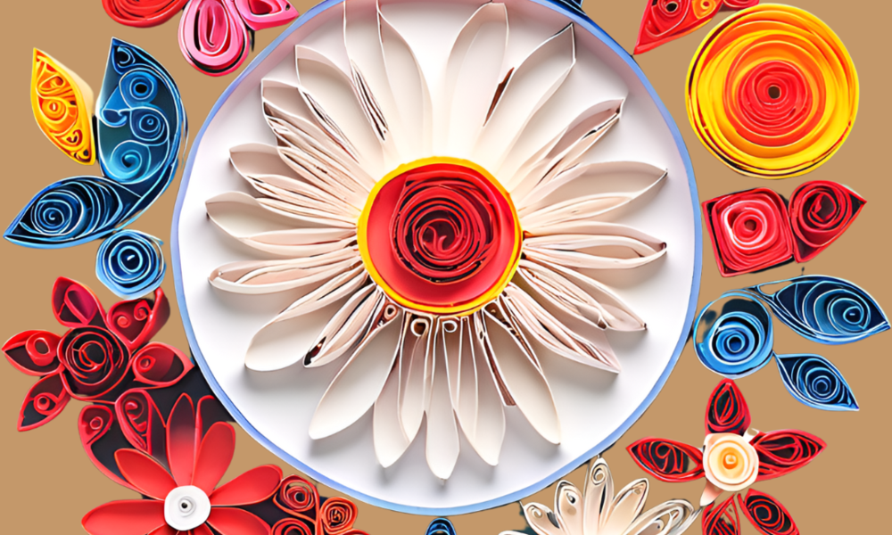 A arte do quilling: como criar desenhos e objetos tridimensionais com tiras de papel